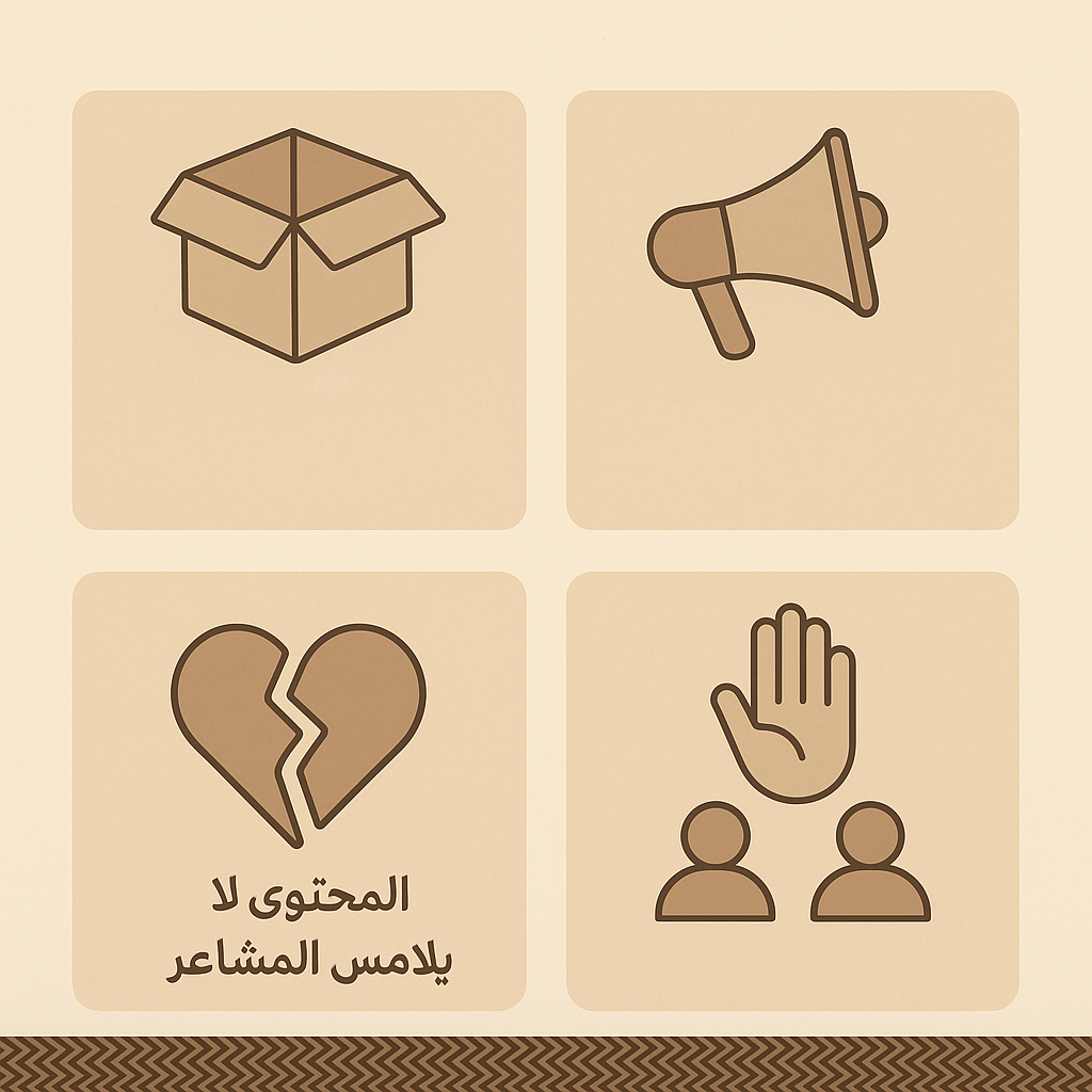 عندما يكون المنتج جيدًا… لكن لا أحد يتحدث عنه!